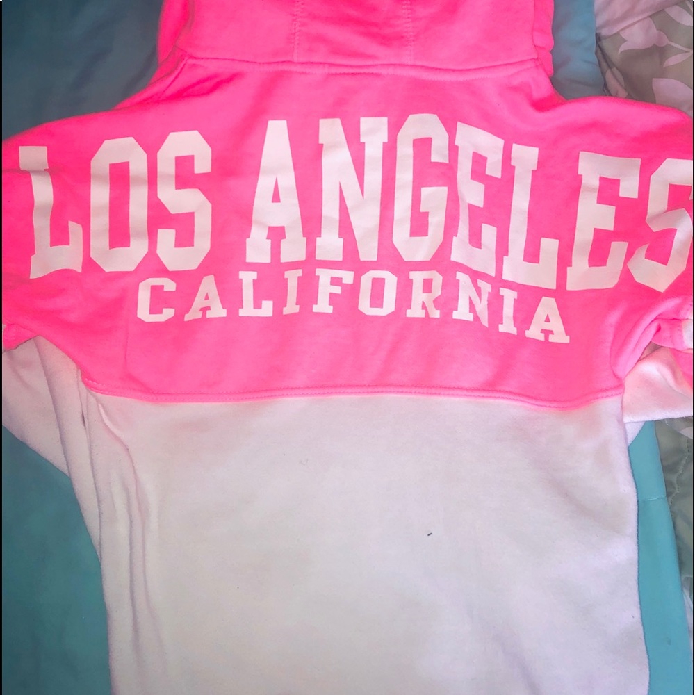 Pink/White Los Angeles California Sweatshirt